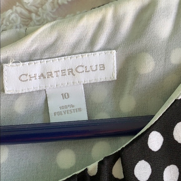 Black and white polkadot dress - Picture 4 of 4